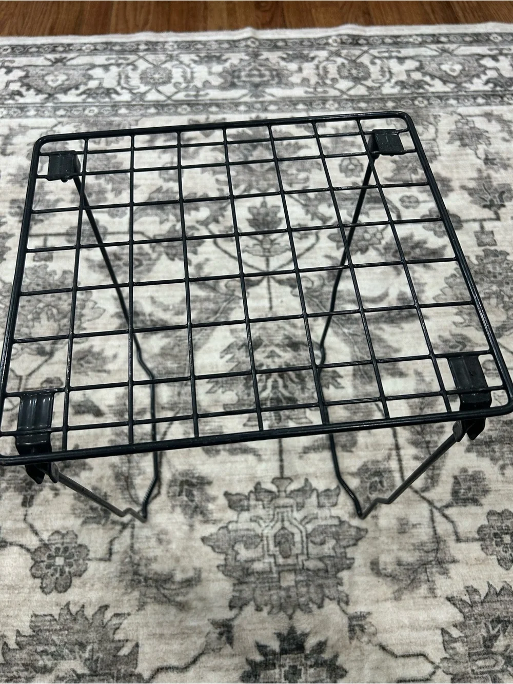 Black Wire Shelf Riser Organizer - 10